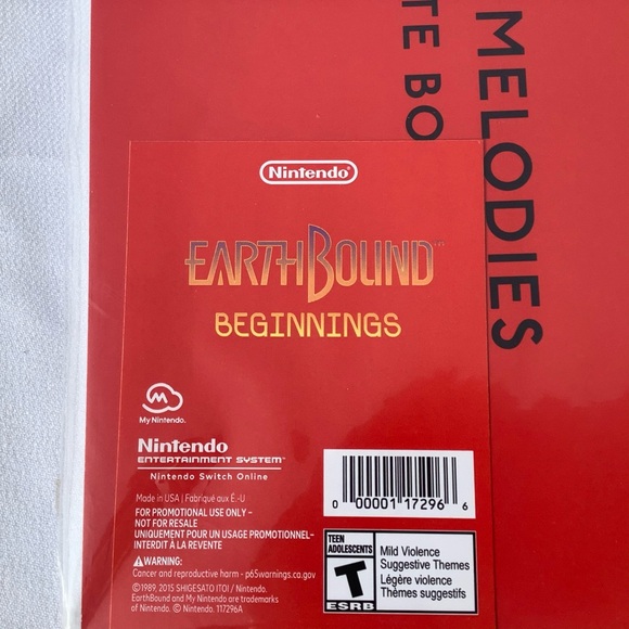 EarthBound Beginnings : Eight Melodies Notebook & Luggage Tag - My Nintendo Rewa - Picture 7 of 12